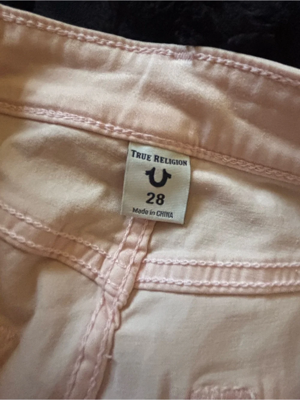 Slim Skinny Jeans in Soft Light Pink - True Religion - Picture 2 of 2